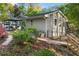 Backyard with gazebo and wooden steps at 3300 Old Mill Ct, Decatur, GA 30033