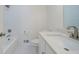Bright bathroom boasts modern fixtures and tile at 2867 Payton Ne Rd, Atlanta, GA 30345