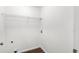 This roomy closet features white walls, wire shelving, and vinyl floor at 45 Chapman Way, Covington, GA 30016