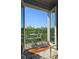 Outdoor balcony with seating area and scenic city views at 2277 Peachtree Ne Rd # 507, Atlanta, GA 30309