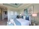 Comfortable bedroom featuring stylish decor, a ceiling fan, and plenty of space at 2277 Peachtree Ne Rd # 507, Atlanta, GA 30309