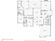 Detailed floor plan showcasing the layout of the first floor including the primary suite and kitchen at 169 Twickenham Trce, Suwanee, GA 30024