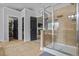 Luxurious bathroom with glass enclosed walk-in shower at 4745 Prather Farm Cir, Cumming, GA 30040