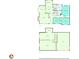 Floorplans depicting the layout of the home, including the basement with garage and the first floor at 3027 Clove Tree Ln, Woodstock, GA 30189