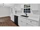 Charming kitchen with modern sink, subway tile backsplash, and stainless steel dishwasher at 1531 Piedmont Ne Rd, Marietta, GA 30066