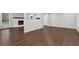 Spacious living room featuring new hardwood floors and freshly painted walls at 1531 Piedmont Ne Rd, Marietta, GA 30066