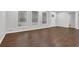 Bright living room with hardwood floors, fresh paint, and natural light at 1531 Piedmont Ne Rd, Marietta, GA 30066