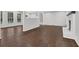 Open-concept living area features hardwood floors, fresh paint, fireplace and natural light at 1531 Piedmont Ne Rd, Marietta, GA 30066