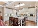 Kitchen with a large island and a skylight for natural light at 115 Batten Board Way Way, Woodstock, GA 30189
