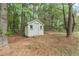 Well maintained shed in the backyard at 85 Emily Trce, Covington, GA 30016