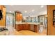 Open concept kitchen with granite countertops and stainless steel appliances at 104 Kremer Falls Trce, Canton, GA 30114