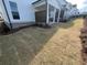 Backyard patio featuring a covered porch in a beautiful landscape at 629 Skytop Dr, Cumming, GA 30040