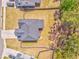 A beautiful aerial view of a well-maintained home featuring a spacious yard and paved driveway at 1302 Gardenia Ct, Villa Rica, GA 30180