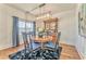 Dining room featuring a round table, elegant chairs, and lots of natural light at 1302 Gardenia Ct, Villa Rica, GA 30180