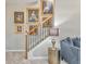 Staircase featuring decorative wall art at 1302 Gardenia Ct, Villa Rica, GA 30180