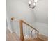 Classic wood staircase with white spindles leading to upper level at 2356 Pinkney Dr, Marietta, GA 30062
