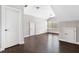 Finished bonus room with neutral paint, hardwood floors, and ample natural light at 4356 Jenkins Ne Dr, Roswell, GA 30075