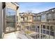 Private balcony provides a charming courtyard view with parking at 1199 Huff Nw Rd # 127, Atlanta, GA 30318
