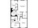 Home floorplan layout featuring the location of a primary bedroom, bathroom, office, and laundry room at 2767 Durham Ne Dr, Atlanta, GA 30319