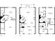 Three floorplans of the house, showing the layout and location of each level at 2767 Durham Ne Dr, Atlanta, GA 30319