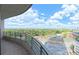 Enjoy breathtaking city views from this condo's private balcony with black metal railings at 750 Park Ne Ave # 13E, Atlanta, GA 30326