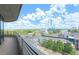 A wide-angle balcony view of the city and distant suburbs on a clear, bright day at 750 Park Ne Ave # 13E, Atlanta, GA 30326