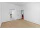 Bedroom showing doorways to a bathroom, hallway and closet at 11 Perimeter E Ctr # 1404, Atlanta, GA 30346