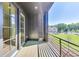 Balcony overlooking a green area, providing a pleasant outdoor space at 2620 Mackintosh Ct # 19, Brookhaven, GA 30319