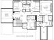 Second floor plan showcasing four bedrooms, a loft, three bathrooms, and unfinished storage space at 668 Crest Line Trl, Powder Springs, GA 30127