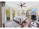 Bedroom has plenty of natural light and a dedicated desk area at 287 14Th Nw St # 8, Atlanta, GA 30318