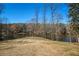 Backyard overlooking the lake with beautiful trees and a serene and picturesque landscape at 1280 Tynecastle Way, Sandy Springs, GA 30350