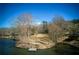 Picturesque waterfront view with a dock amidst a tranquil setting at 1280 Tynecastle Way, Sandy Springs, GA 30350