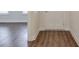 Inviting foyer showcasing elegant wood flooring and crisp white trim at 807 Bridget Sw Walk, Powder Springs, GA 30127