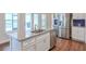 Bright kitchen with stainless steel appliances, granite countertops, and white cabinetry at 807 Bridget Sw Walk, Powder Springs, GA 30127