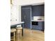 Kitchen with stainless steel refrigerator and microwave at 77 Delmont Ne Dr, Atlanta, GA 30305