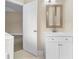 Bathroom vanity with mirror and lighting at 1125 Reunion Pl, Atlanta, GA 30331
