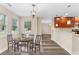 Cozy breakfast nook with a round table and a view of the backyard at 1125 Reunion Pl, Atlanta, GA 30331