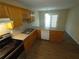 Kitchen with stainless steel appliances and breakfast bar area at 6016 Creekerton Blvd, Mcdonough, GA 30252