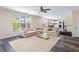 Spacious living room featuring an open layout and ample natural light at 1318 Avington Glen Dr, Lawrenceville, GA 30045