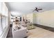 Bright living room with neutral paint and hardwood floors at 1318 Avington Glen Dr, Lawrenceville, GA 30045