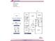 Detailed floor plan showcasing four bedrooms, three baths, and a two-car garage at 5007 Fairview Cir, Villa Rica, GA 30180