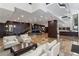 Luxurious lobby with comfortable seating, elegant decor, and a grand staircase at 3481 Lakeside Ne Dr # 907, Atlanta, GA 30326