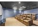 Private theater room with comfortable seating and a large screen, perfect for movie nights and entertainment at 3481 Lakeside Ne Dr # 907, Atlanta, GA 30326