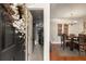 Welcoming entryway with closet leading to dining area at 408 Brighton Pt, Atlanta, GA 30328