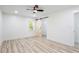Bedroom featuring barn door access to closet at 4506 Dorset Dr, Decatur, GA 30035