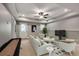 Cozy living room with neutral walls, recessed lighting, and comfortable seating at 3085 Woodbridge Ln, Canton, GA 30114