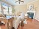 Comfortable living room with fireplace, large windows, and stylish decor at 3546 Flycatcher Way, Duluth, GA 30097