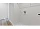 Laundry area with connections ready, offering convenience and functionality to home at 847 Pensive Run, Dacula, GA 30019