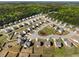 An aerial view of a housing community with mature trees at 336 Elaina Cir, Locust Grove, GA 30248