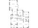Detailed floor plan showcasing the layout of the main level, including the kitchen and bedrooms at 703 Cumberland Ne Cir, Atlanta, GA 30306